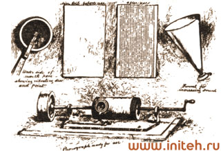 Томас Эдисон. Первый фонограф Эдисона / www.initeh.ru