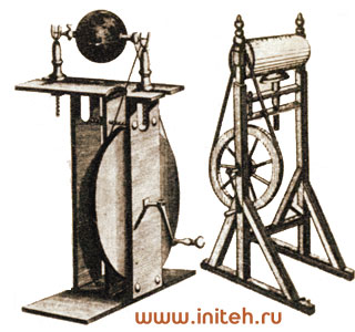 Электрические опыты XVIII века / www.initeh.ru