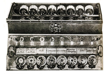 Общий вид арифметической машины Паскаля / www.initeh.ru